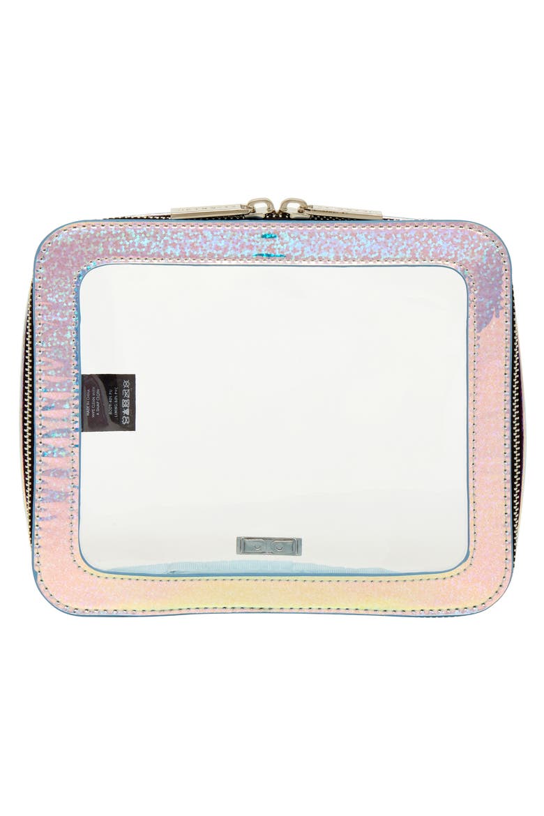 Travel Makeup Bag, Main, color, NO COLOR