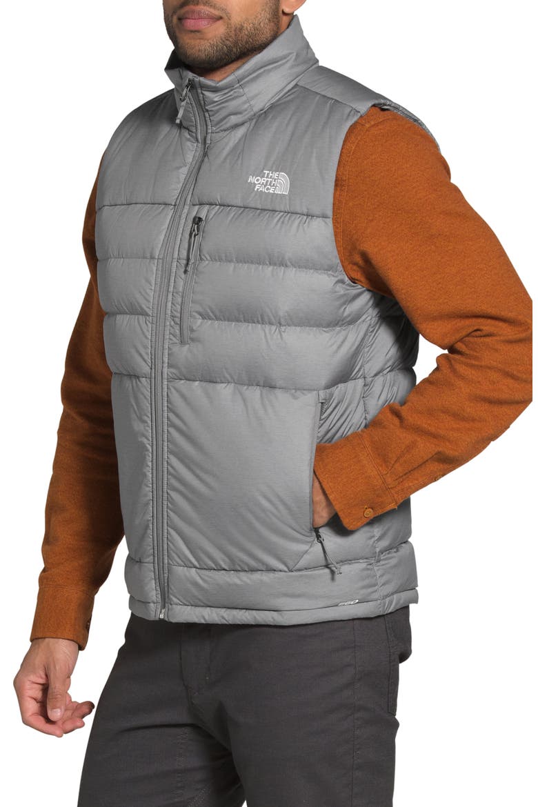 Aconagua 2 Down Vest, Alternate, color, TNF MEDIUM GREY HEATHER
