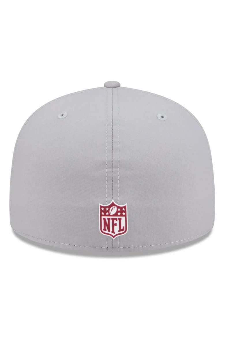 New Era Men's New Era Gray Washington Commanders 2025 Sideline  59FIFTY Fitted Hat, Alternate, color, Gray