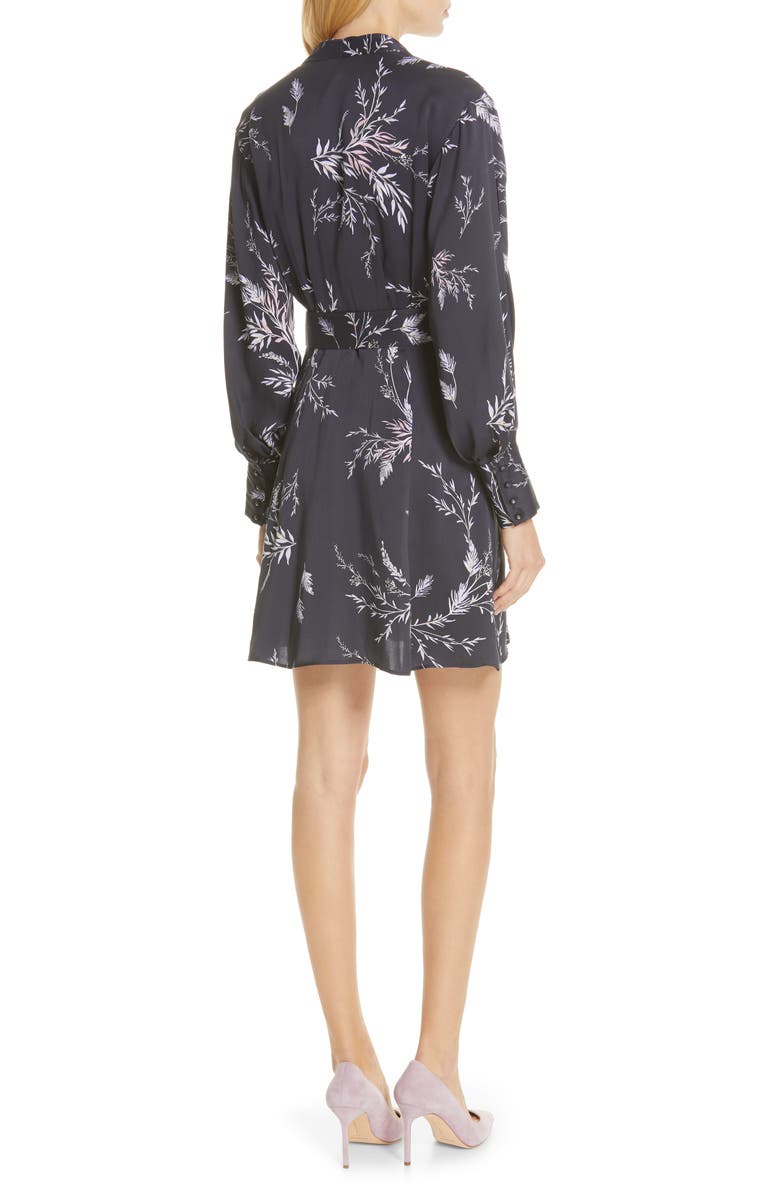 Equipment Fanetta Belted Faux Wrap Dress, Alternate, color, 