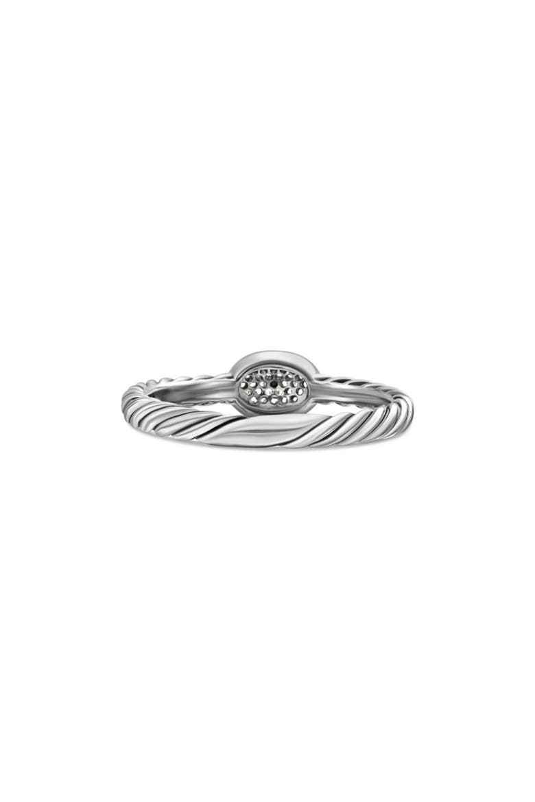 Cable Collectibles Oval Ring with Diamonds, Alternate, color, DIAMOND