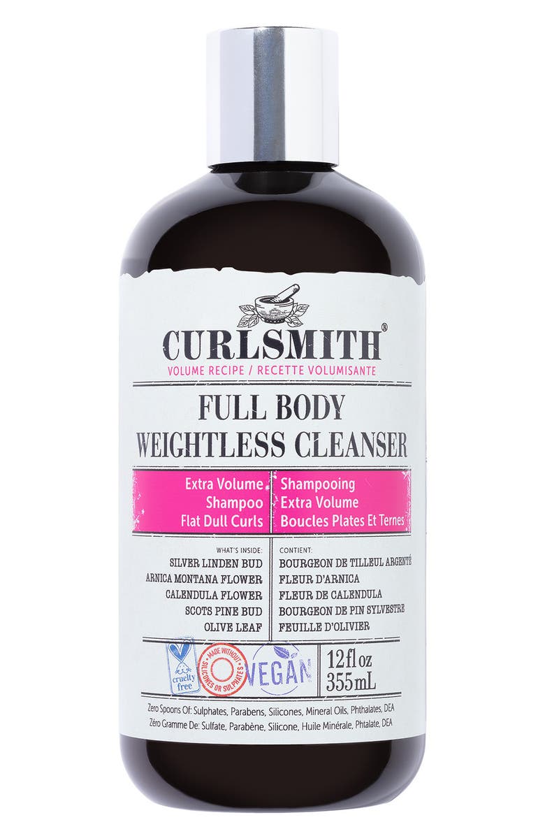 CURLSMITH Full Body Weightless Cleanser Shampoo, Main, color,
