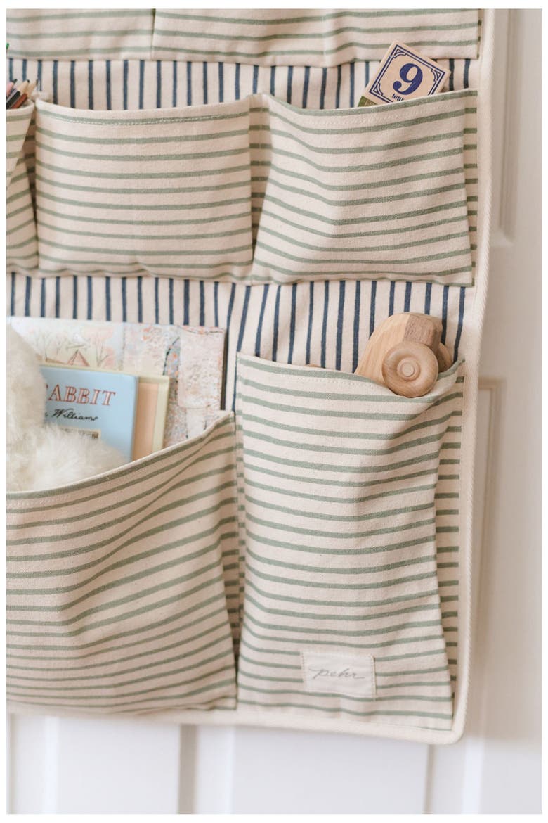 Hanging Wall Organizer, Alternate, color, STRIPES AWAY SEA