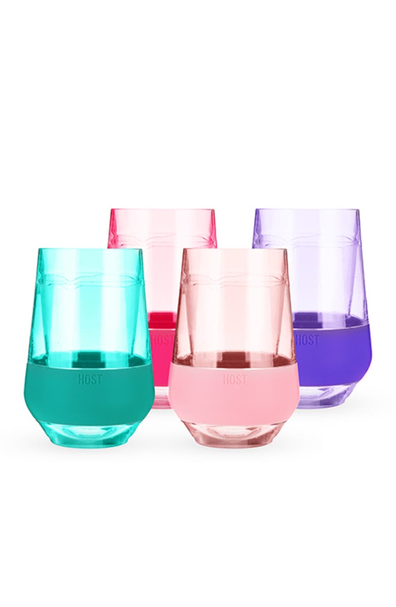 HOST Wine FREEZE XL Cooling Cup Set of 4, Alternate, color, Tinted