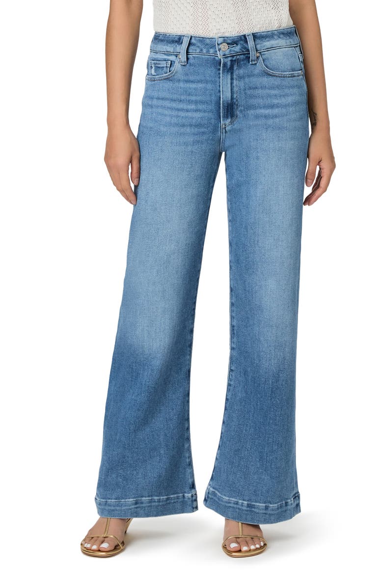 Leenah High Waist Wide Leg Jeans, Main, color, VINO VIBES