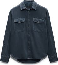 rag & bone Jack Engineered Denim Button-Up Shirt