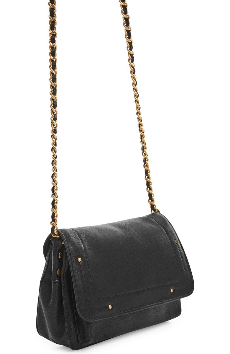 MANGO Leather Crossbody Bag, Alternate, color,