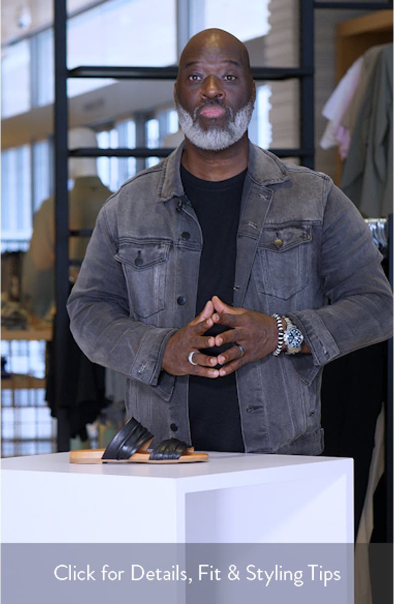 Tevin Slide Sandal, sales video thumbnail