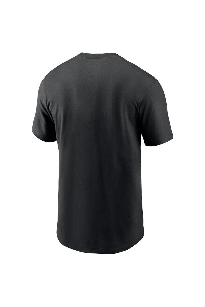 Men's Nike Black Las Vegas Raiders Hometown Collection Black & Silver T-Shirt, Alternate, color, Black
