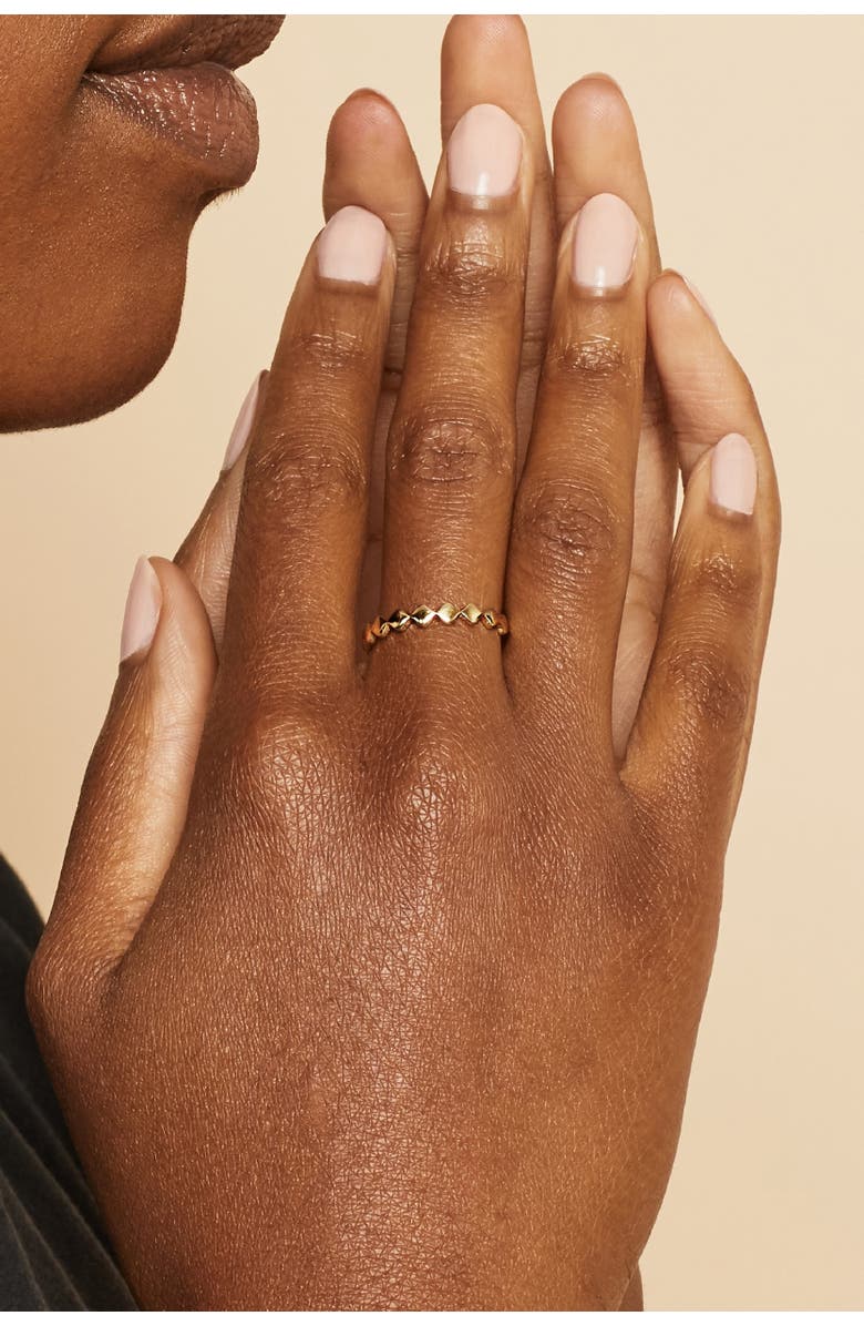 Oradina 14K Yellow Gold Art Deco Ring, Alternate, color, Yellow Gold