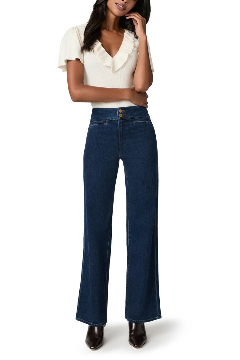 Anessa High Waist Wide Leg Jeans, Alternate, color, CIAO BELLA