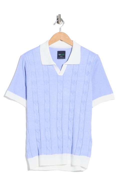 Johnny Collar Knit Polo Sweater