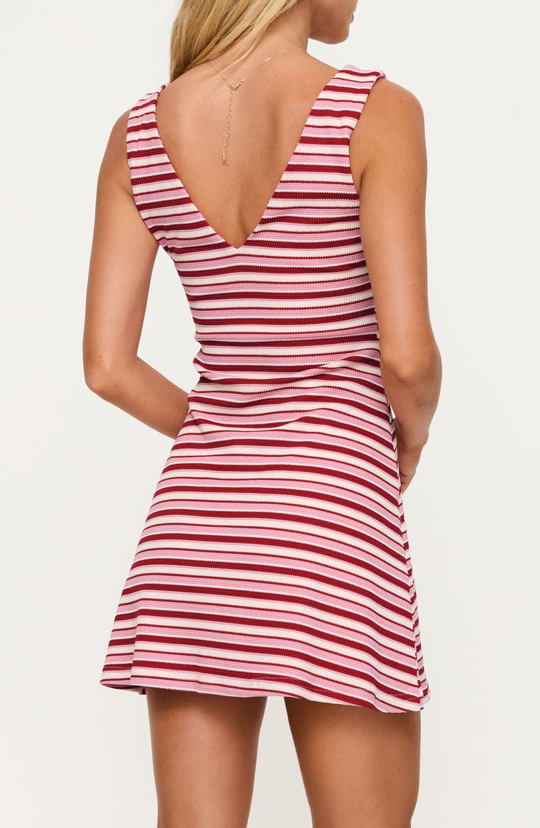 Princess Polly Nyrah Sleeveless Knit Minidress, Alternate, color, Pink Multi