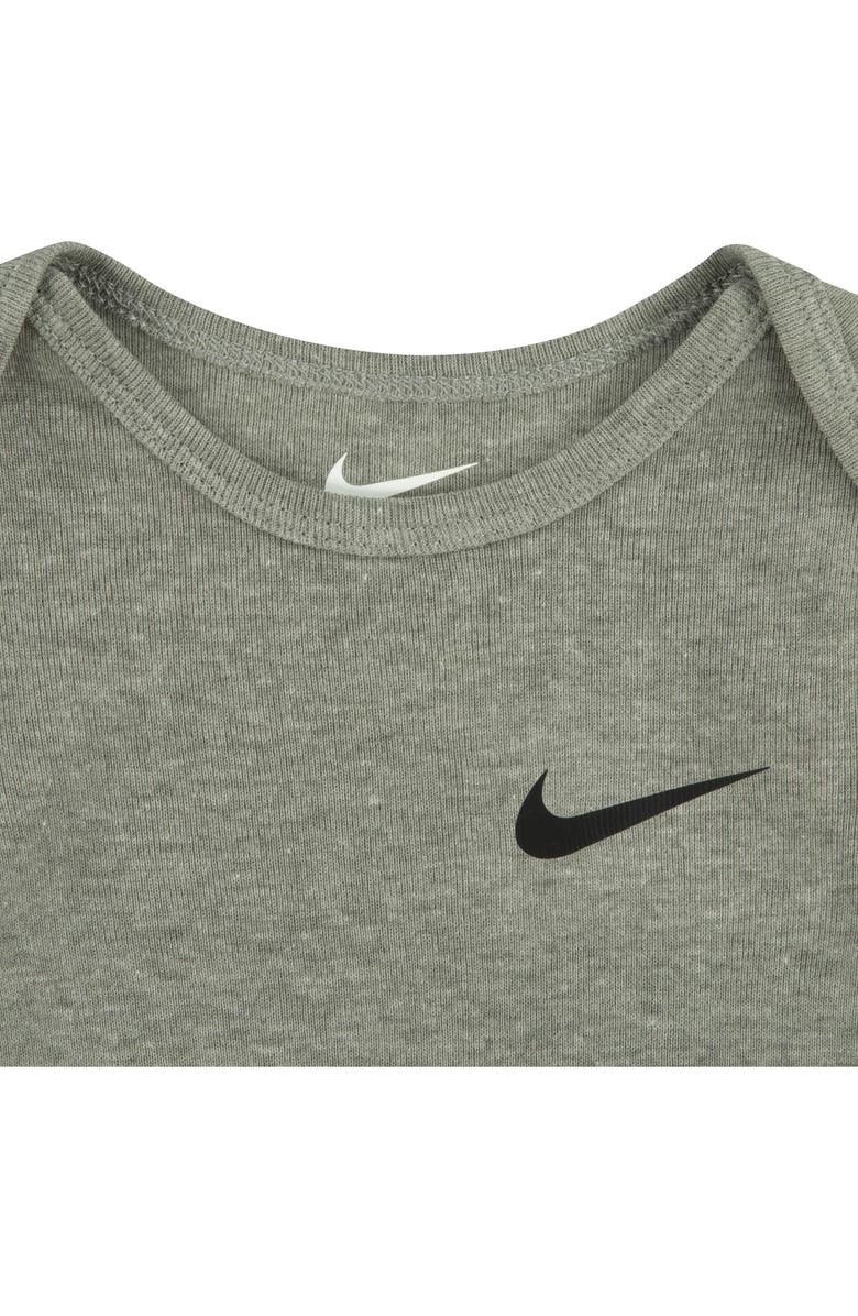 Nike Mini Me 3-Pack Bodysuits, Alternate, color, 