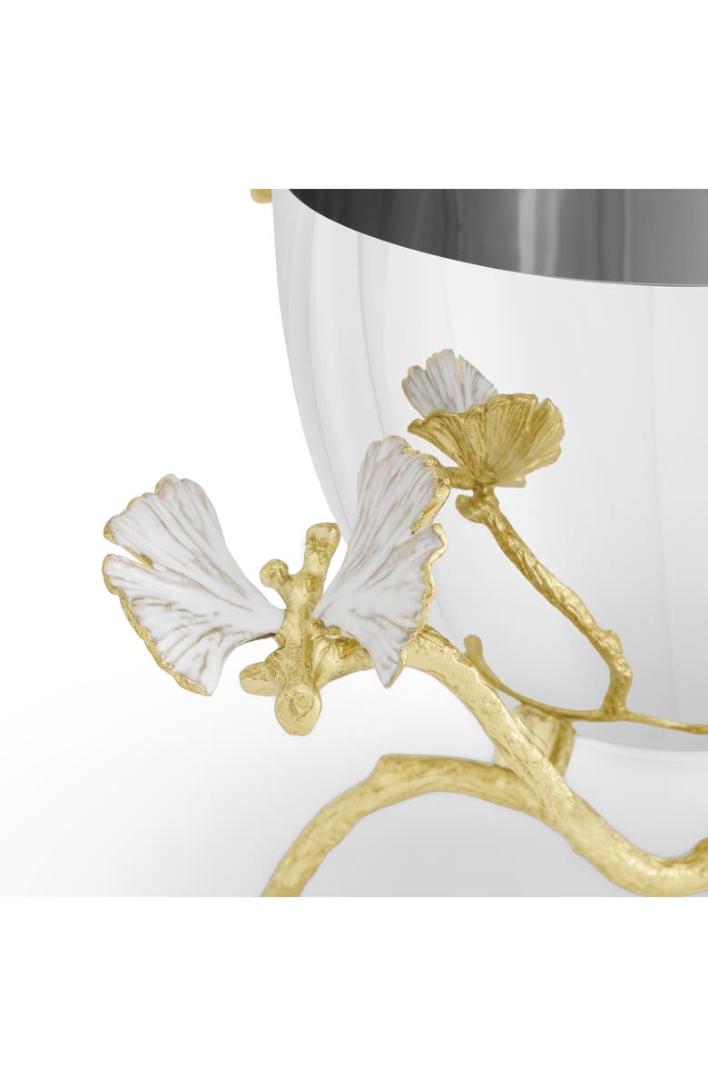 Michael Aram Butterfly Ginkgo Nut Bowl, Alternate, color, Silver/ Gold