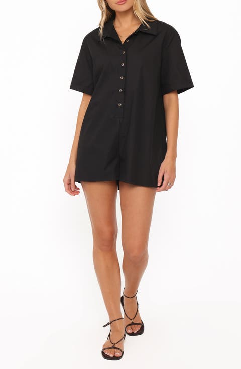 Calypso Button Front Romper