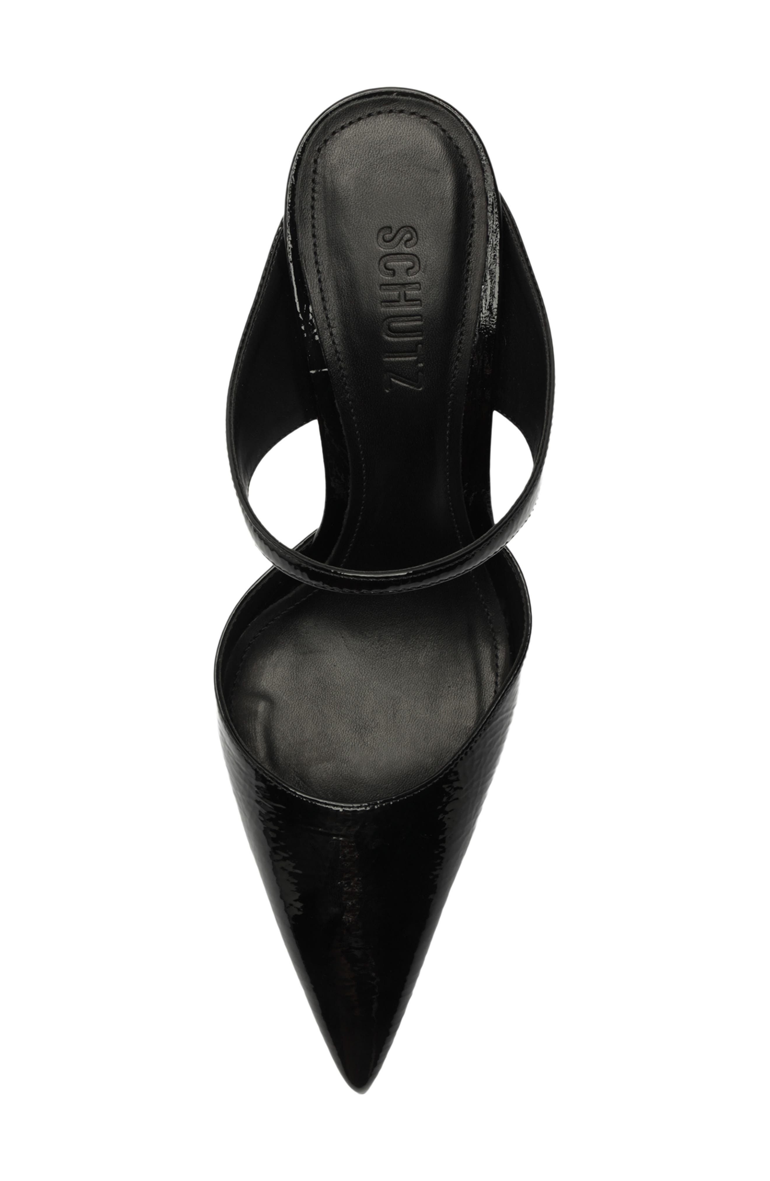 Schutz Laureen Pointed Toe Pump, Alternate, color, Black