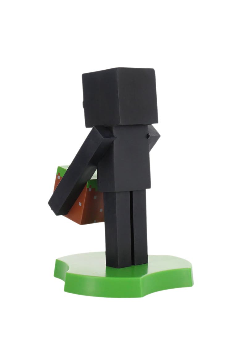 Minecraft 4 Inch Enderman Cable Guys Earbud and Phone Holder, Alternate, color, Multicolored