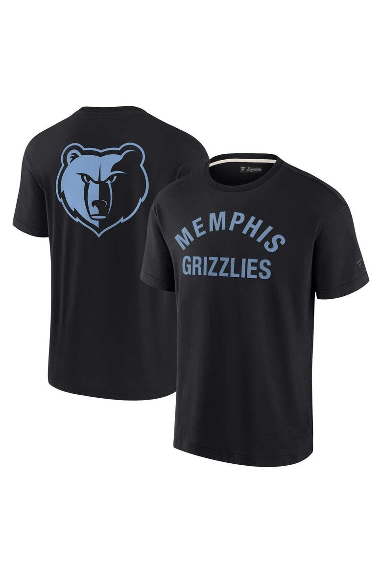Unisex Fanatics Signature Black Memphis Grizzlies Elements Super Soft Short Sleeve T-Shirt, Alternate, color, Black