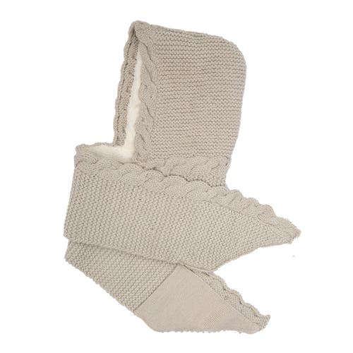 Nirvana Designs 2 Pocket Scarf Hood In Linen