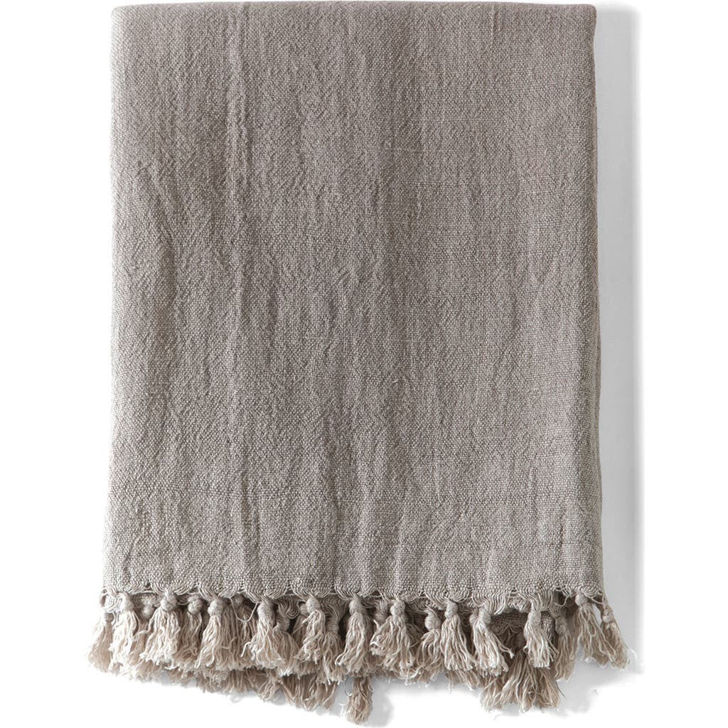 Pom Pom At Home Montauk Big Throw Blanket In Natural