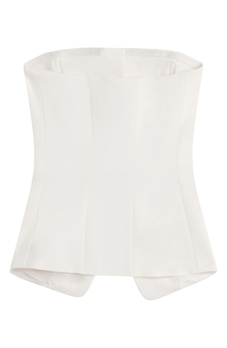 Favorite Daughter Missed Your Chance Bustier Strapless Top, Alternate, color, Ivory