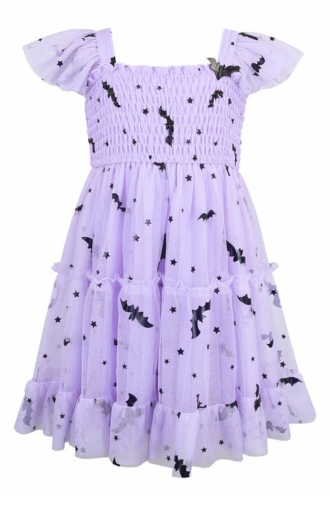 Kids' Smocked Bat Wing Dress