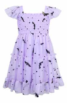 Kids' Smocked Bat Wing Dress