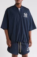 Fear of God Essentials Yankees Three-Quarter-Sleeve Pullover