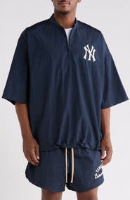 Fear of God Essentials Yankees Three-Quarter-Sleeve Pullover