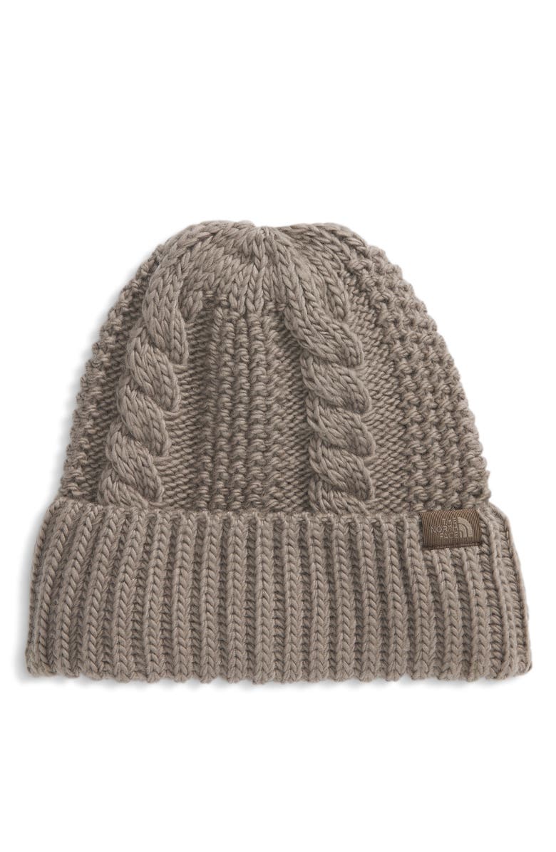 The North Face Oh Mega Beanie, Main, color, Mocha Brown