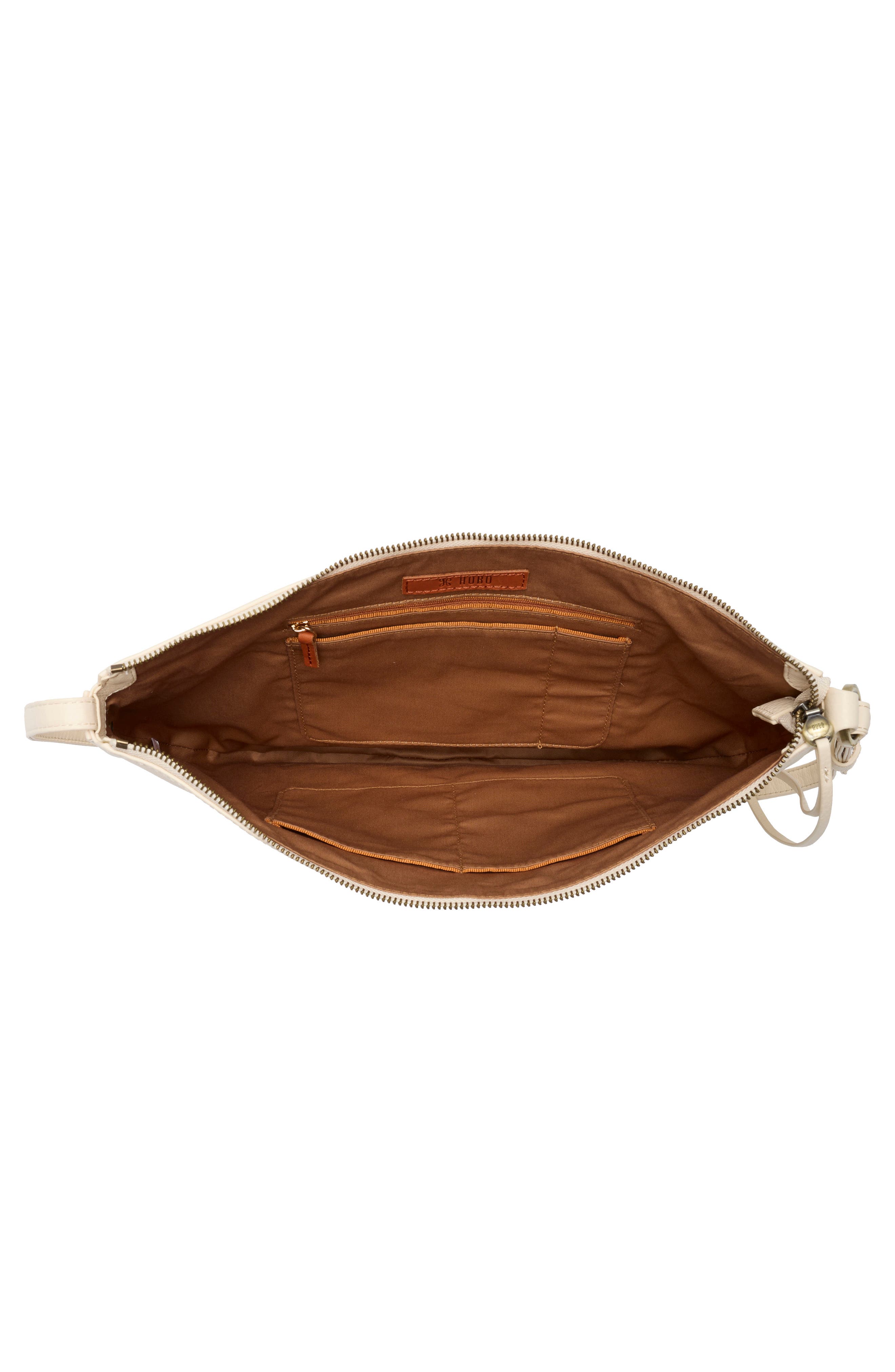 Cosmo Leather Shoulder Bag, Alternate, color, CREAM