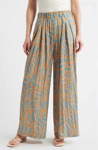 Glider Skyrise Pleated Palazzo Pants