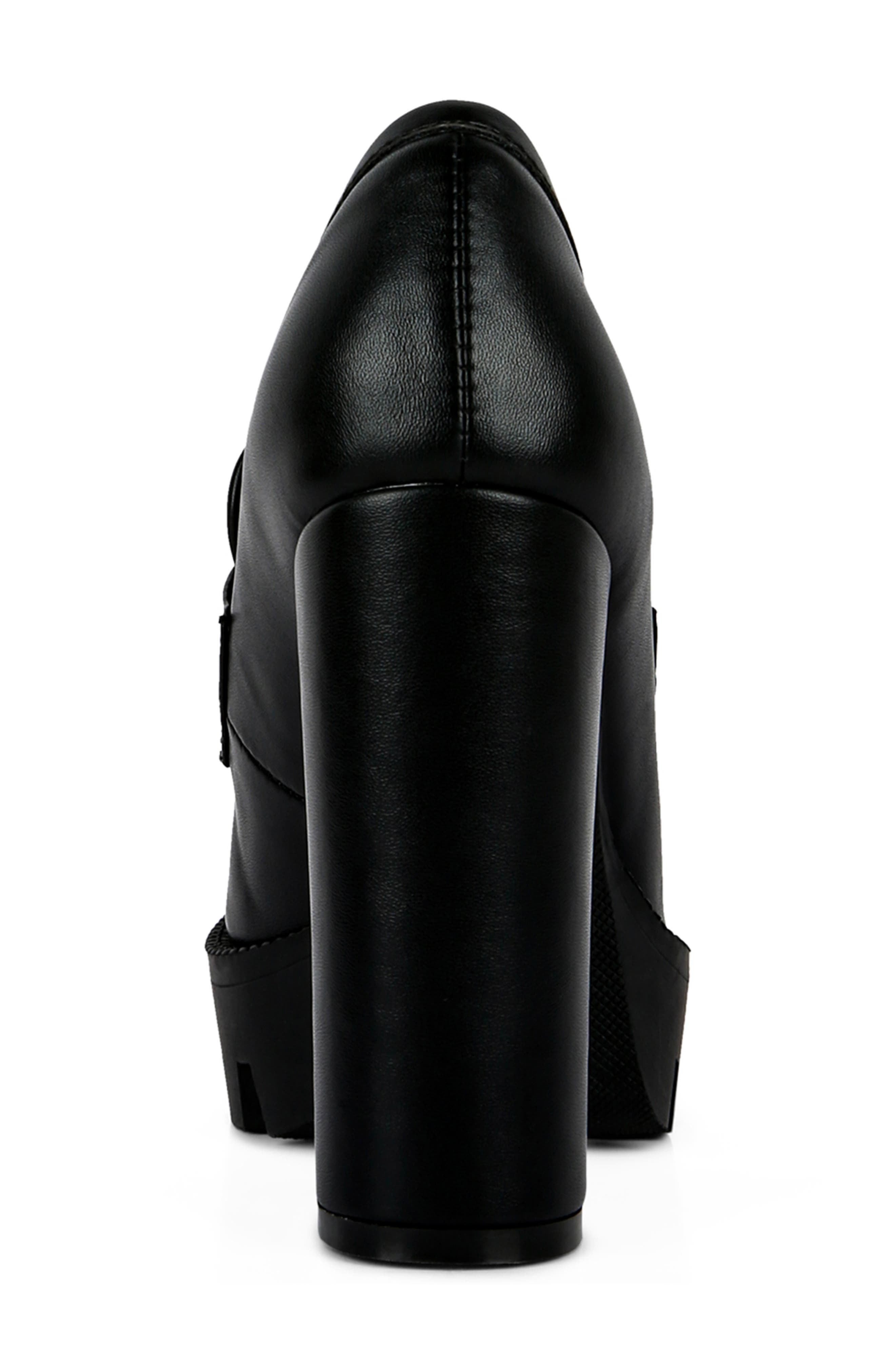 LONDON RAG Y2K Chunky Lug Platform Pump, Alternate, color, Black