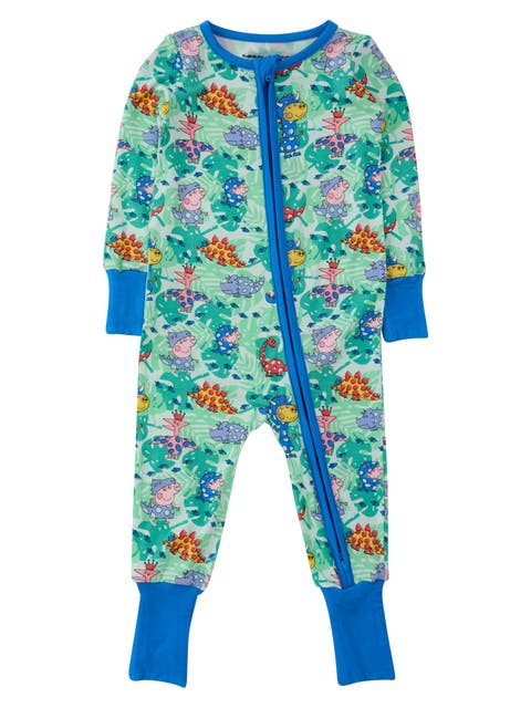 Peppa Pig & Friends Convertible One Piece Pajama, Viscose