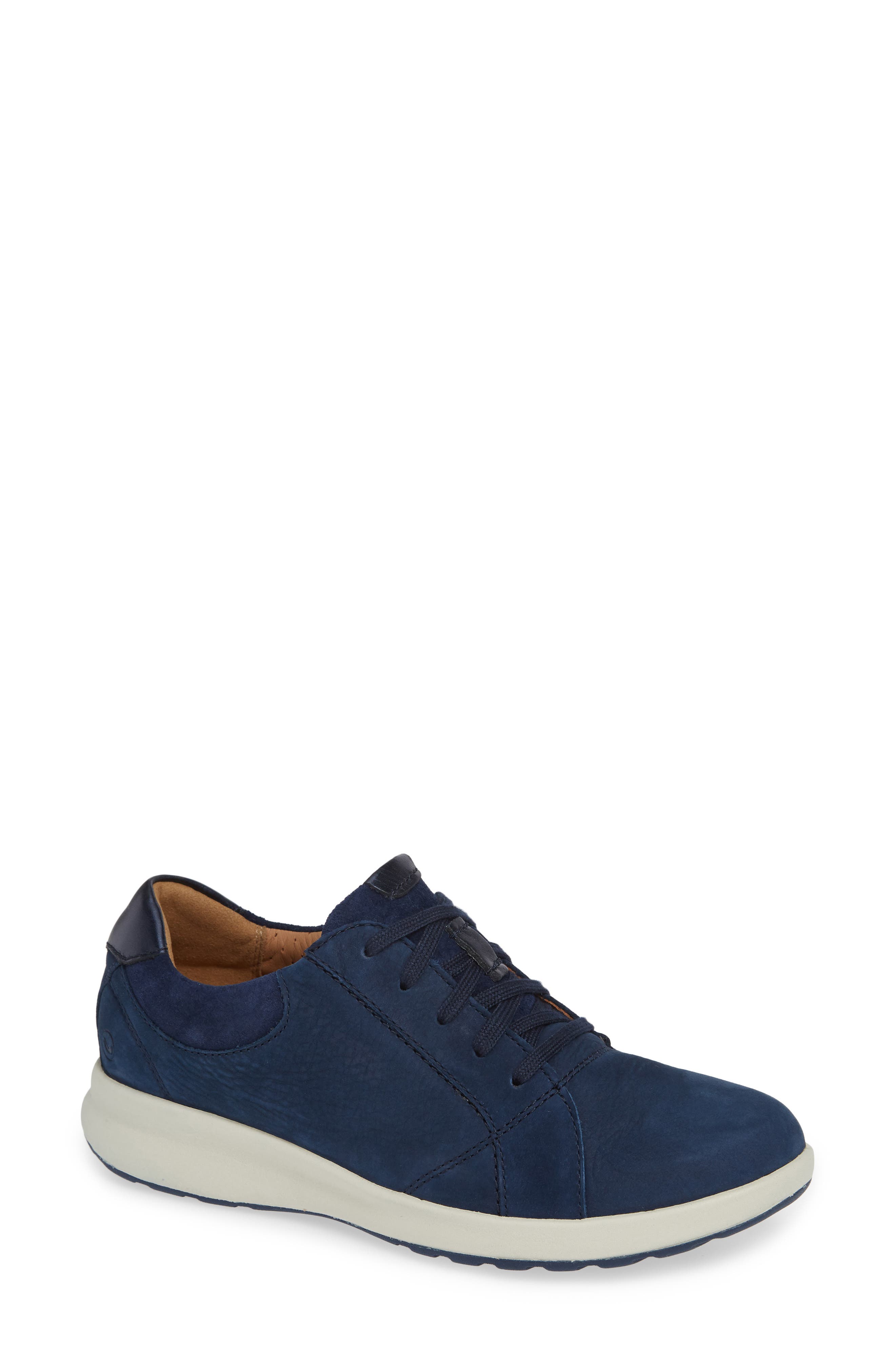 Clarks<sup>®</sup> UnAdorn Lace-Up Sneaker, Main, color, 