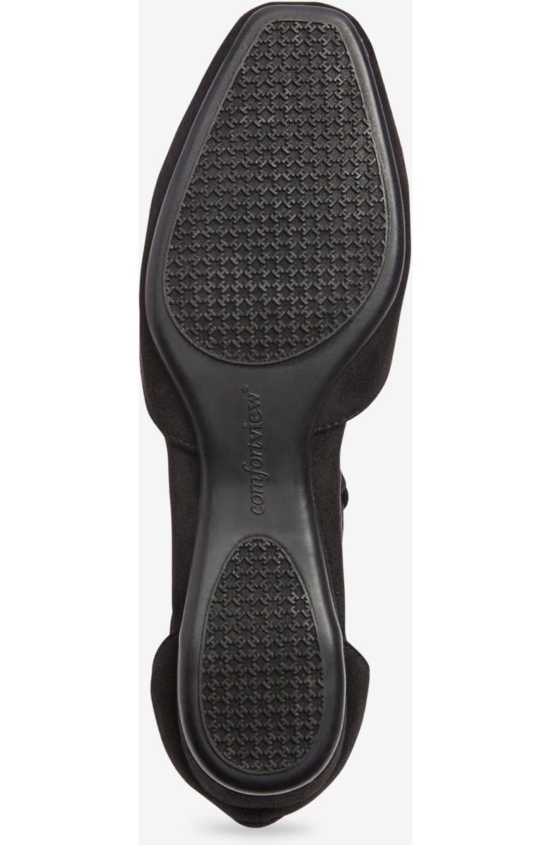 Comfortview The Rayna Flat, Alternate, color, Black