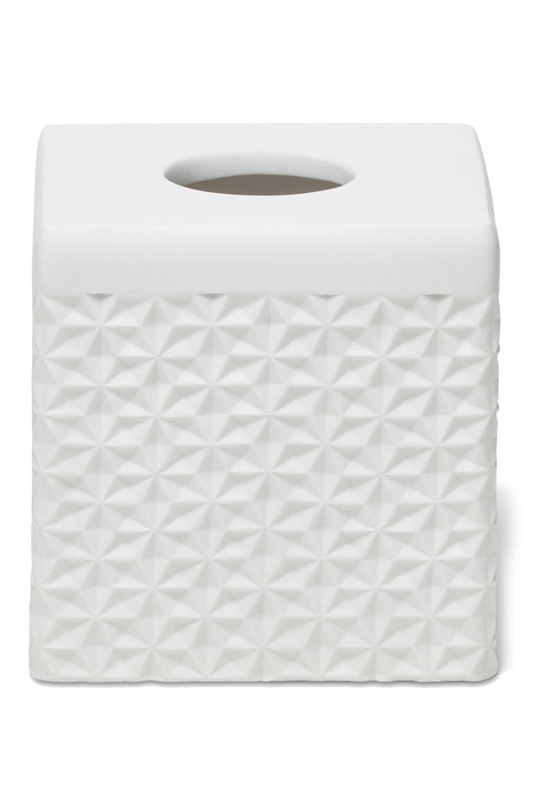 Quilted Tissue Cover, Main, color, WHITE