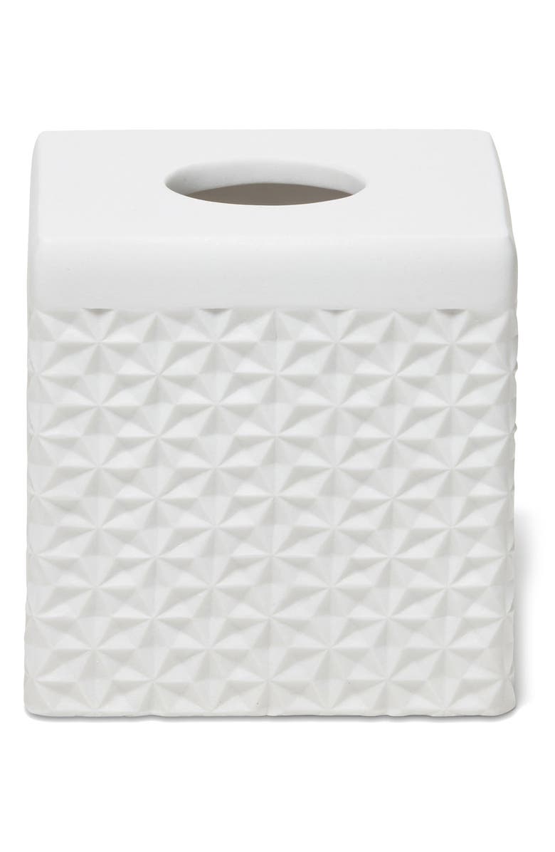 ROSELLI TRADING COMPANY Quilted Tissue Cover, Main, color, White