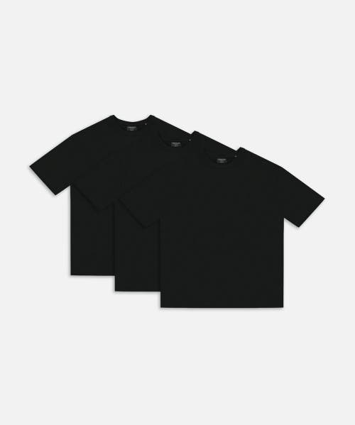 Industrie Australia The Del Sur T-shirt 3 Pack In Black