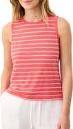 Marine Layer Stripe Hemp & Cotton Blend Tank