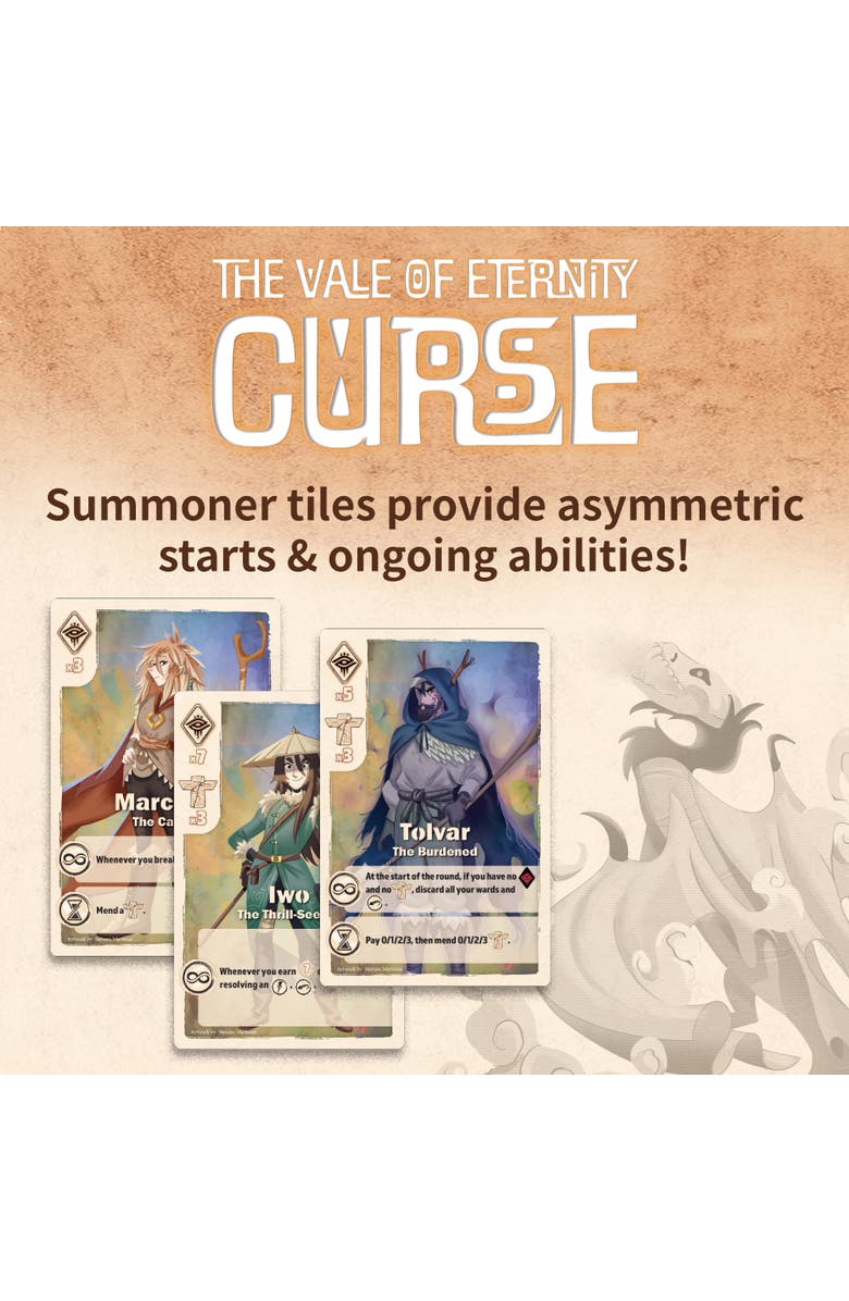 Renegade Game Studios The Vale of Eternity Curse Expansion, Card Drafting  Game, Alternate, color, Multicolored