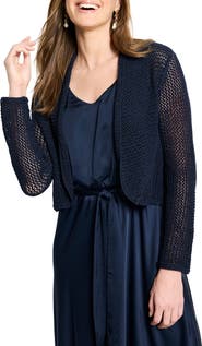 NIC+ZOE Mesh Cocoon Cardigan