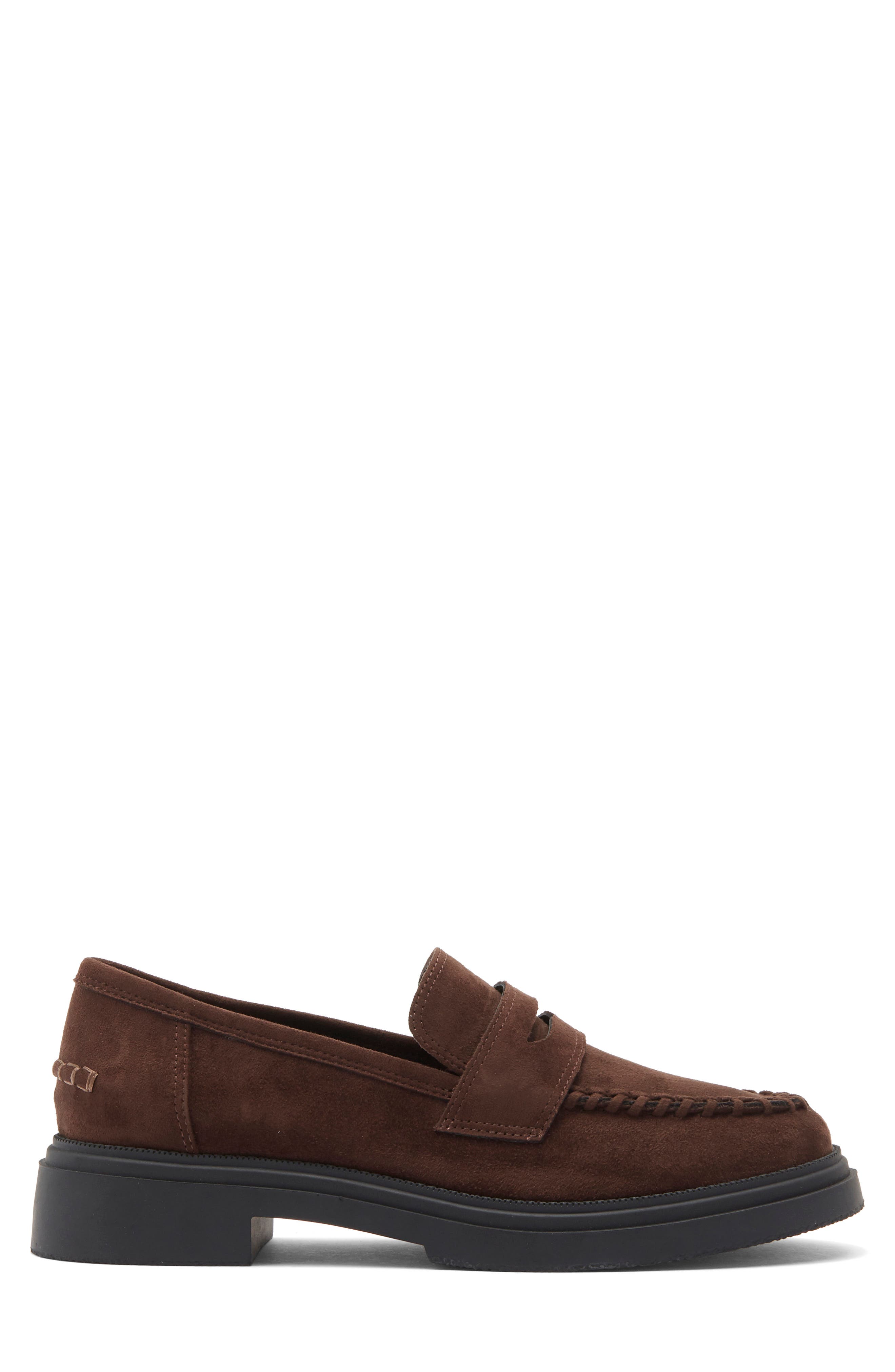 Harriet Lug Loafer, Alternate, color, BROWN CHOCOLATE