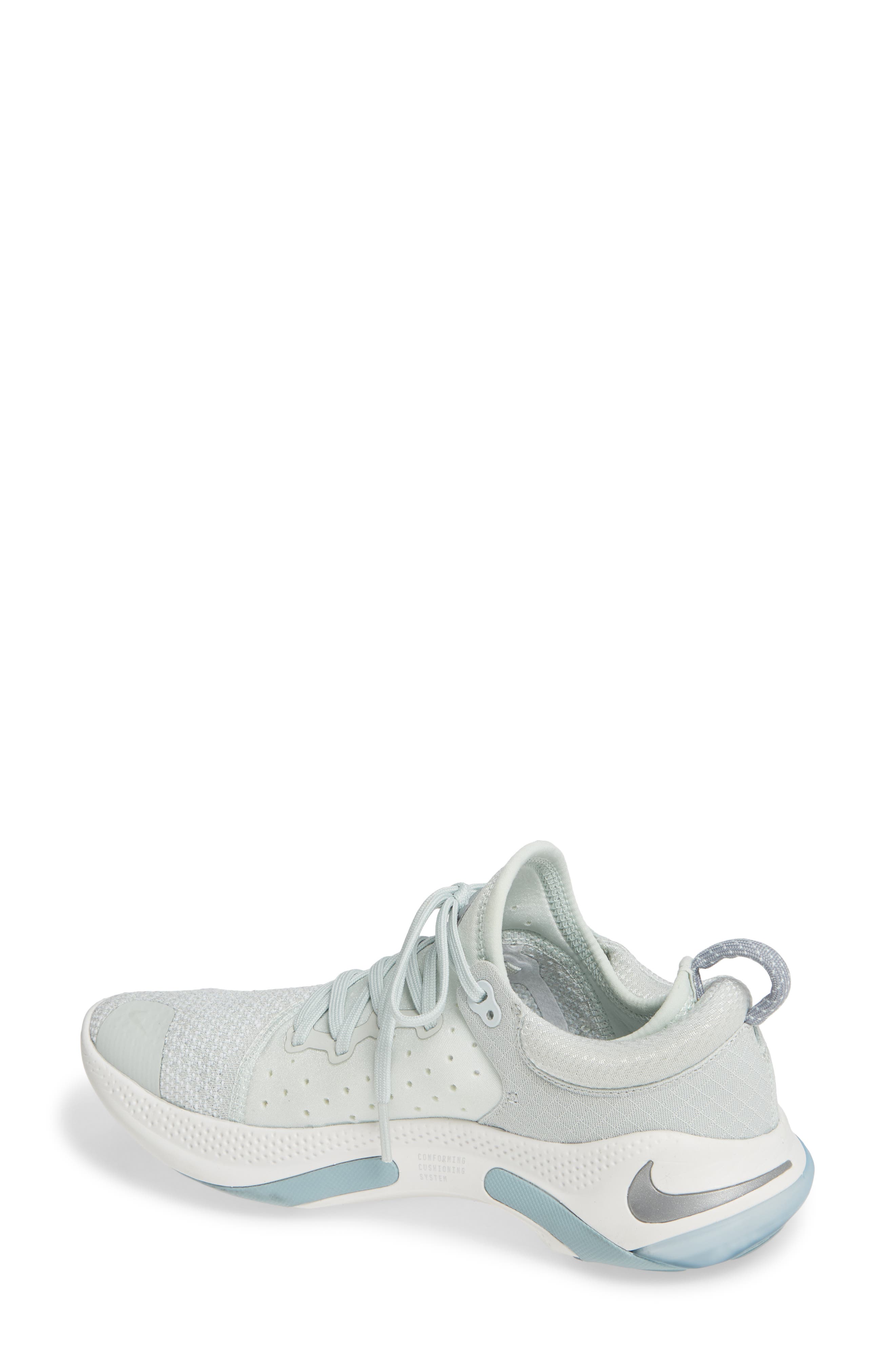 Joyride Run Flyknit Running Shoe, Alternate, color, LIGHT SILVER/ SILVER/ OCEAN