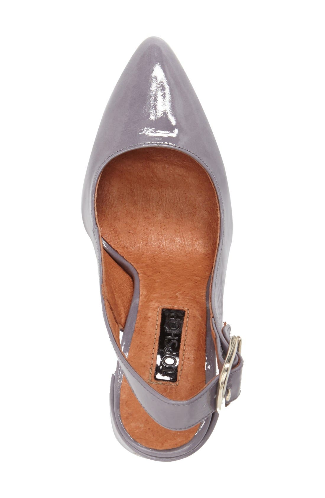 'Gramercy' Slingback Pump, Alternate, color, GREY
