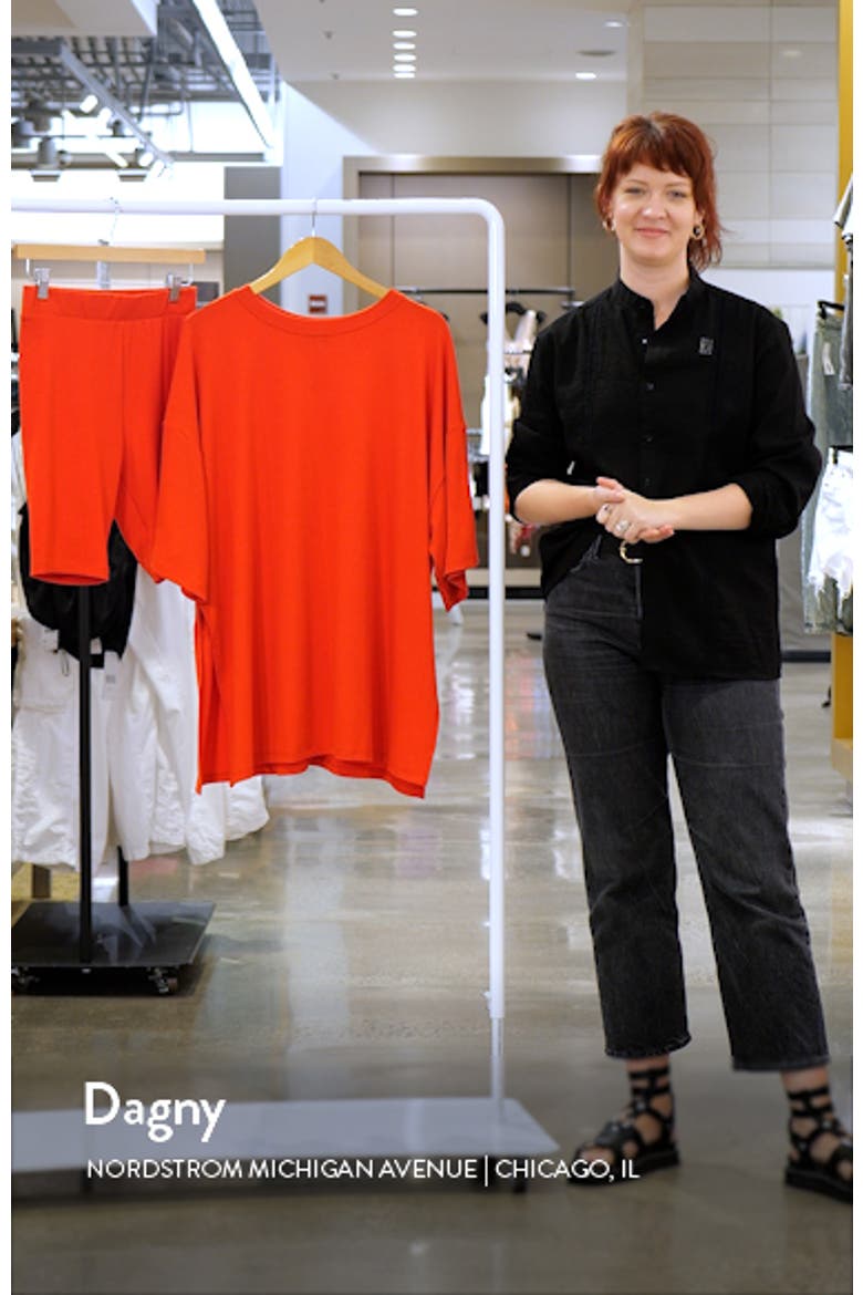 Malone Rib Oversize T-Shirt & Shorts Set video