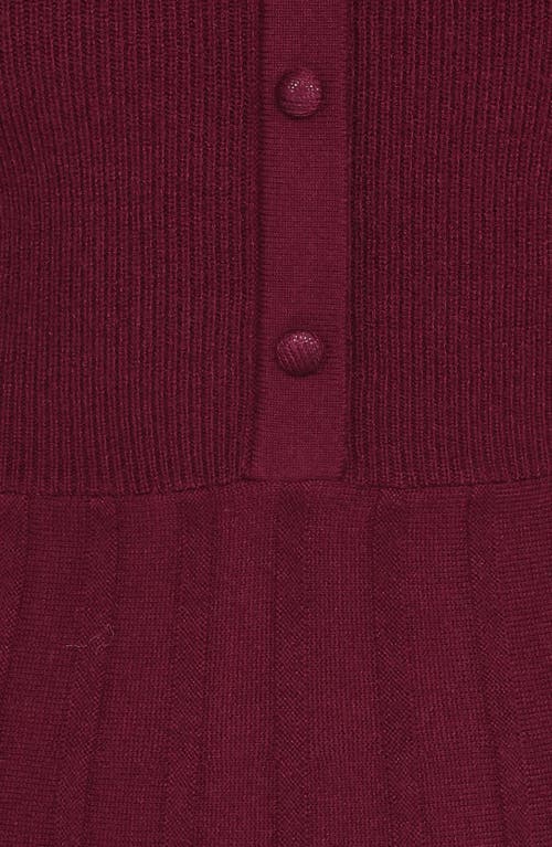 Petal And Pup Petal & Pup Darlina Long Sleeve Minidress In Brown