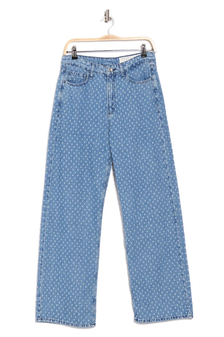 Lori High Waist Straight Leg Jeans, Alternate, color, SANATOGA