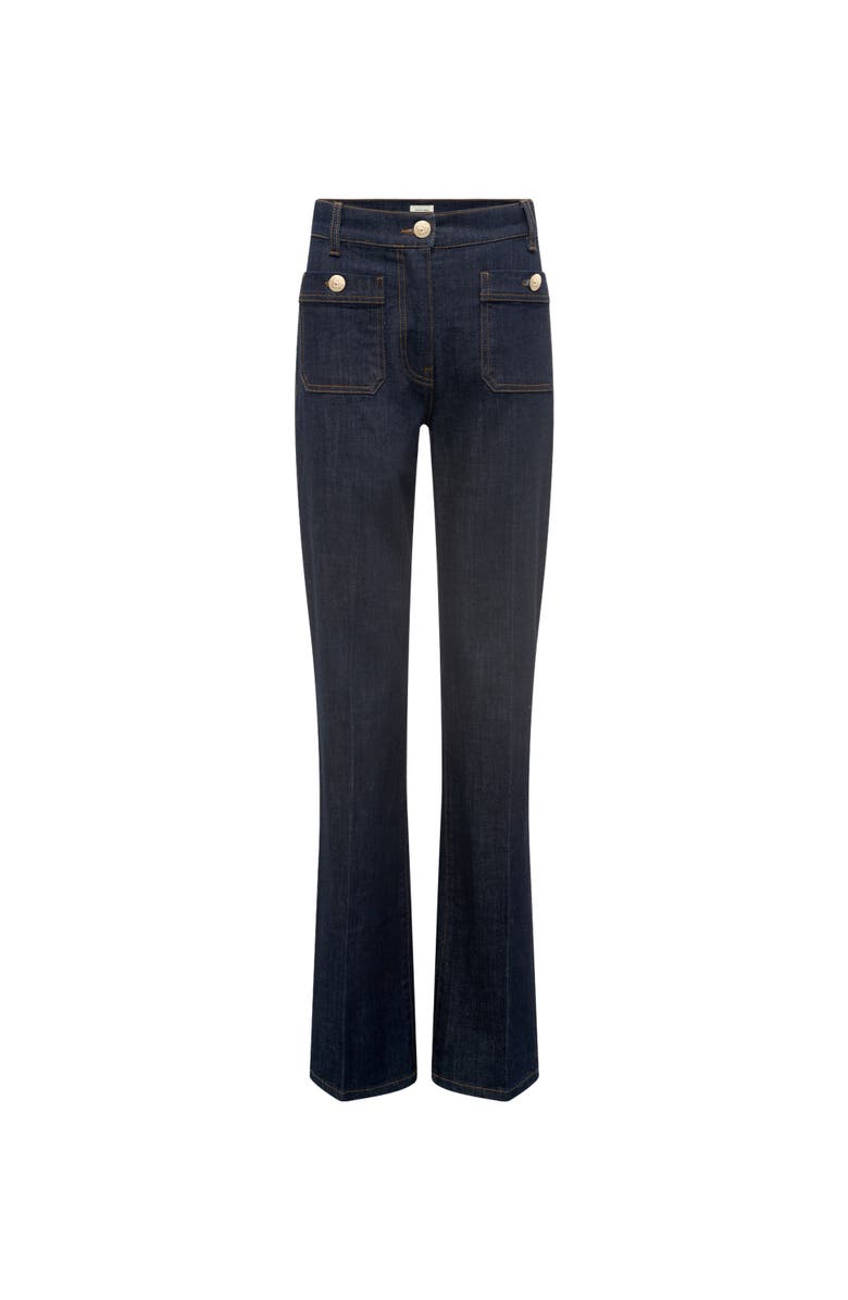 GERARD DAREL Clema High-Waist Straight Jeans, Alternate, color, Jeans